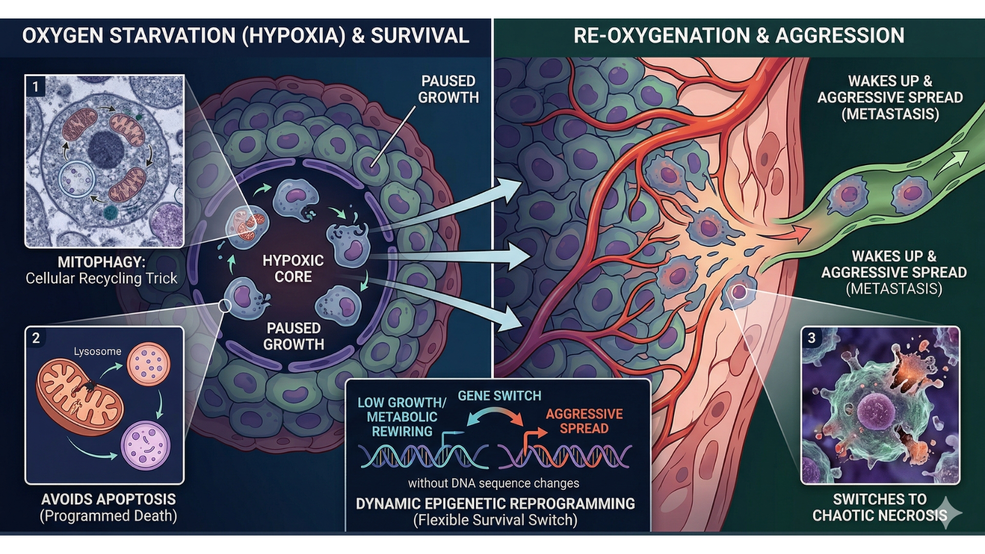 Cancer cells can use oxygen starvation to outsmart death, shows new study